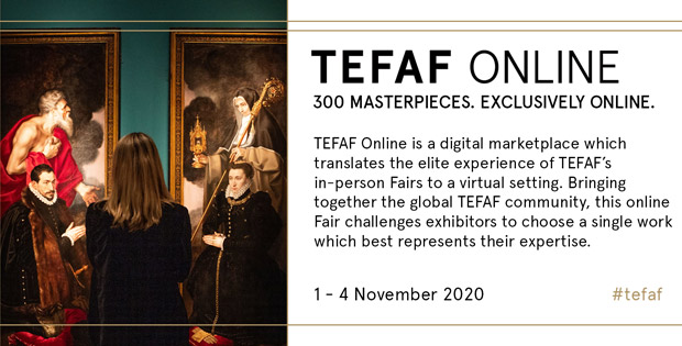 Galerie Kevorkian expose à la TEFAF Online 2020