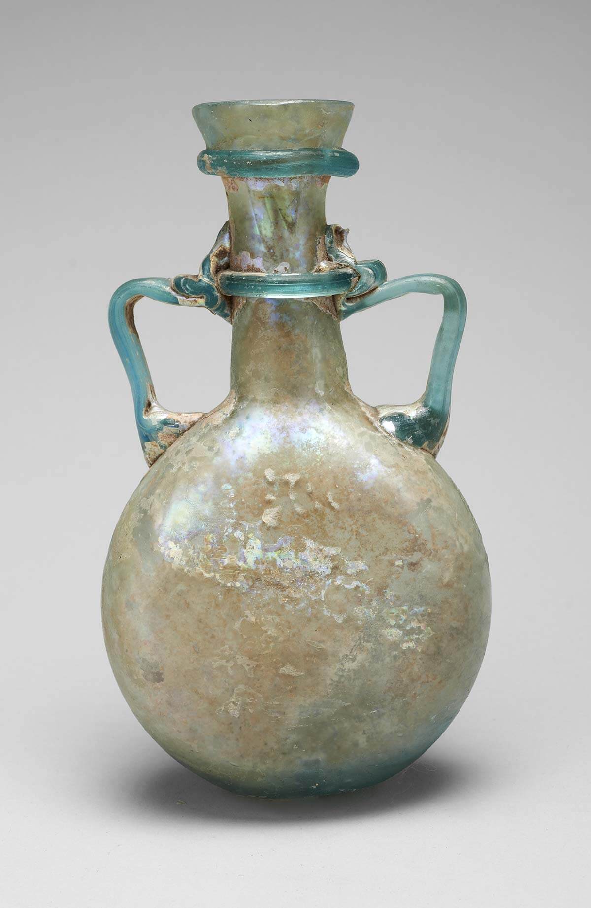 Roman glass 'pilgrim flask'