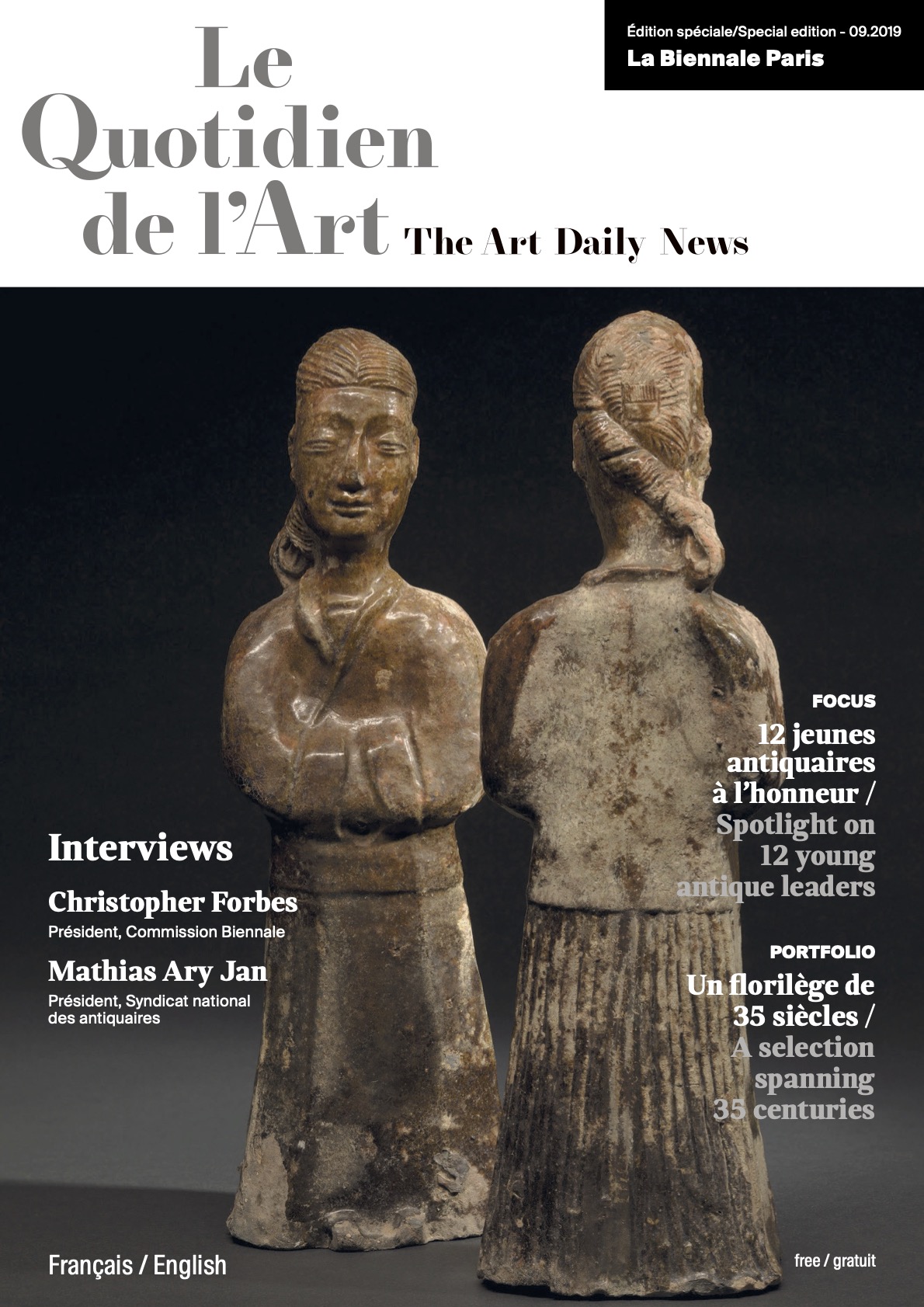 Le Quotidien de l’Art September 2019