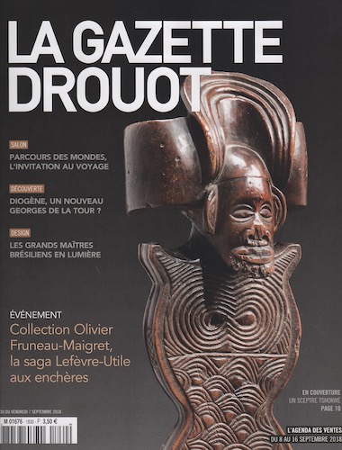 La Gazette Drouot Septembre 2018