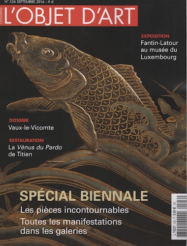 L'Objet d'Art September 2016