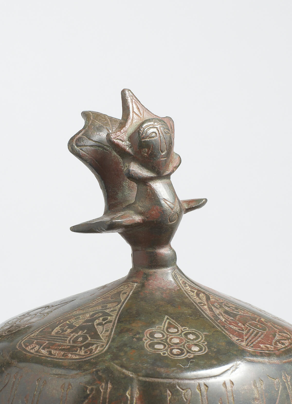 Khorasan covered jug (detail)
