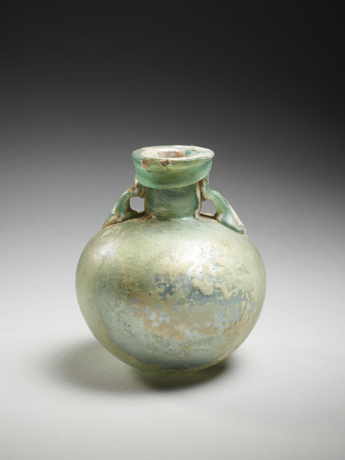 Roman glass Aryballos