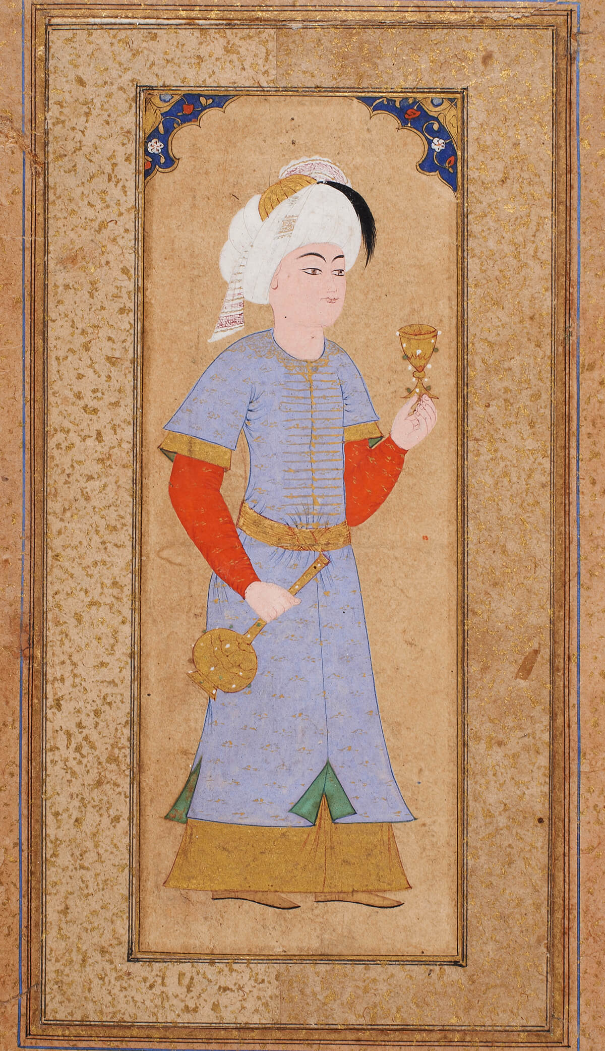 Portrait of a handsome Ottoman youth (detail)