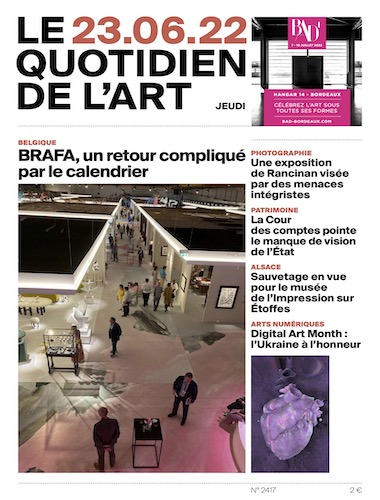 Le Quotidien de l'Art Juin 2022